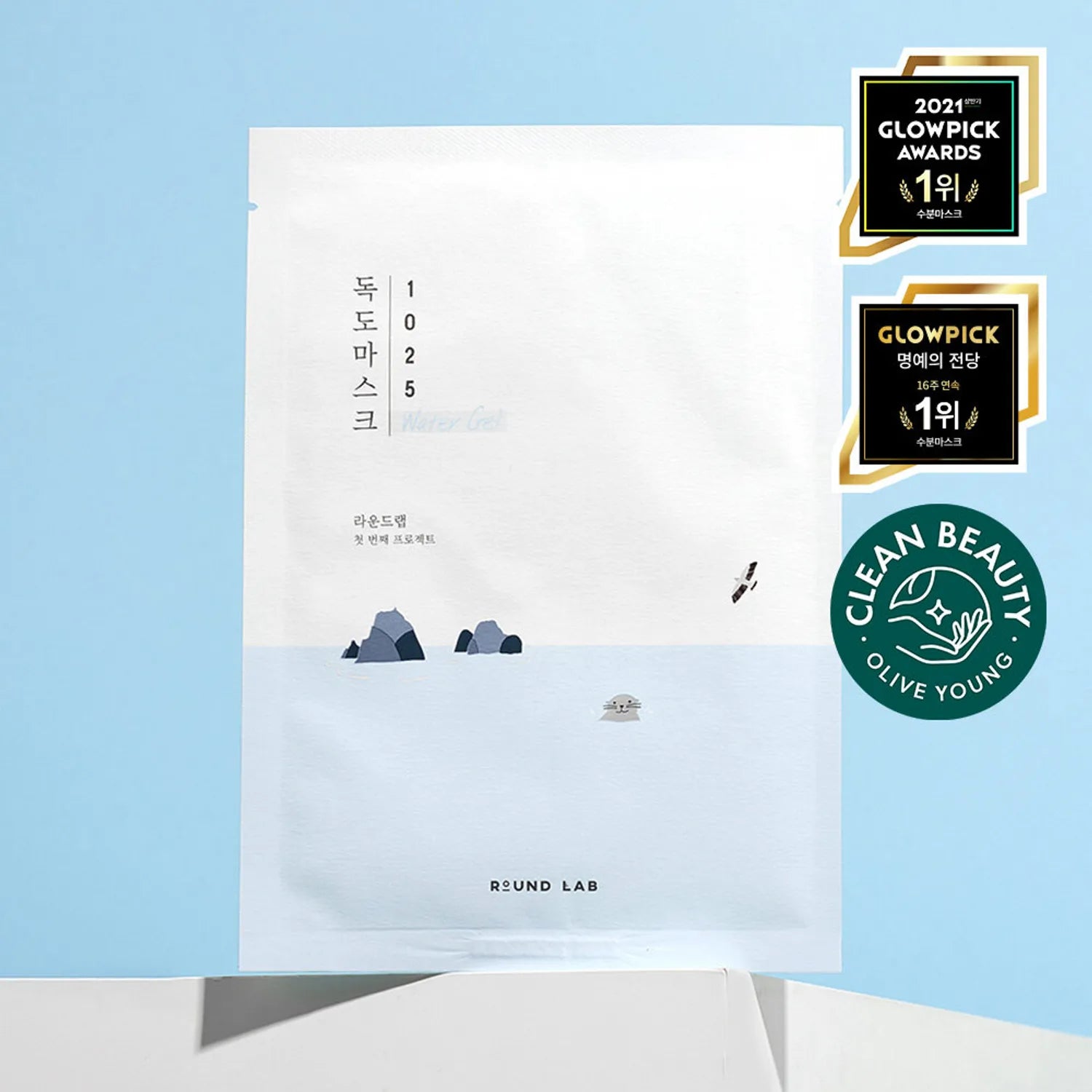 Round Lab 1025 Dokdo Water Gel Mask Sheet (1 pc) image 0