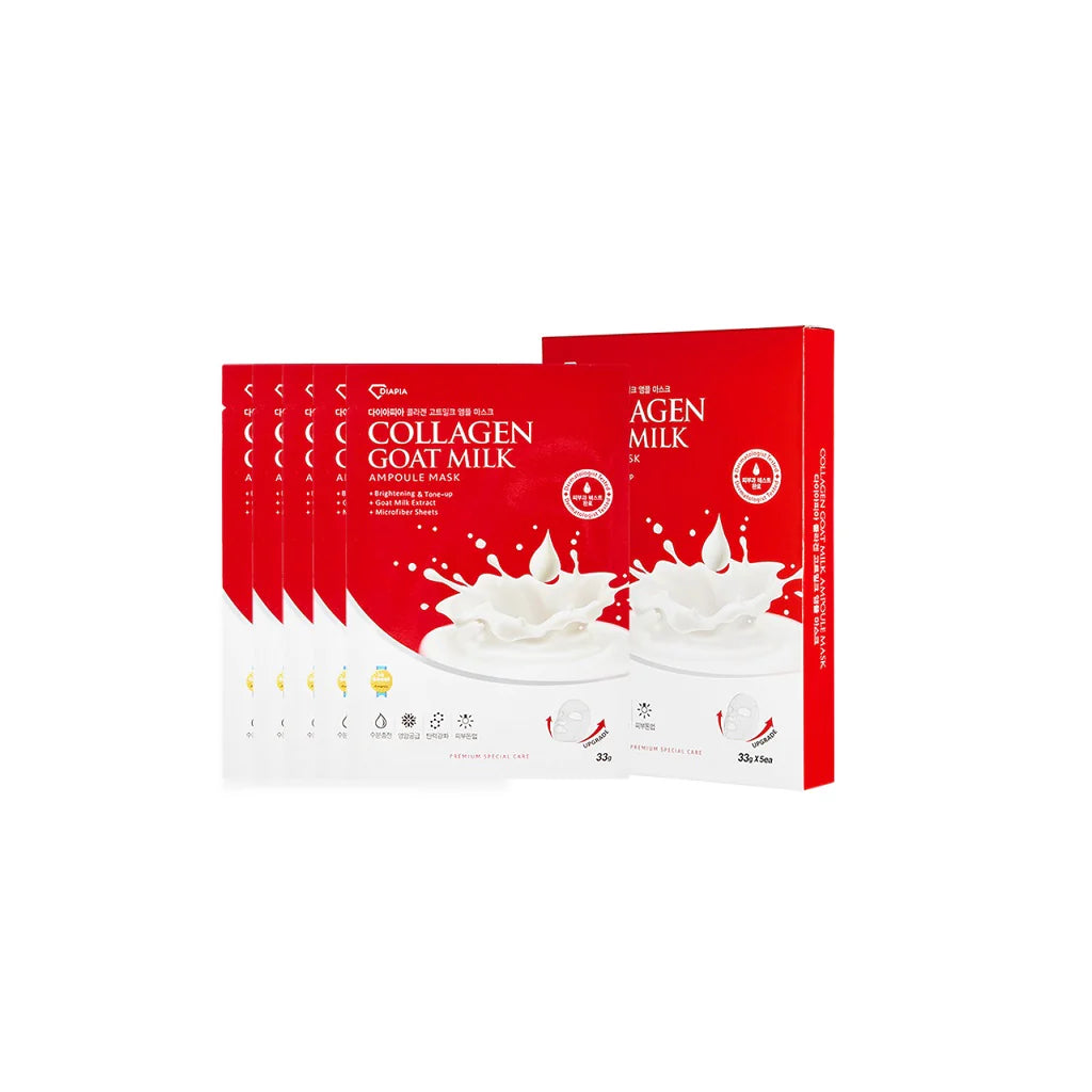 DIAPIA Collagen Goat Milk Ampoule Mask (1 pc) image 1