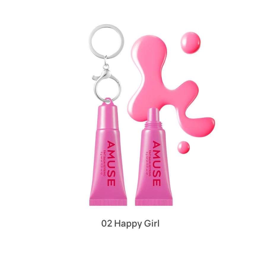 Amuse Care Lip Tint balm Keychain #02 Happy Girl (6g) image 0