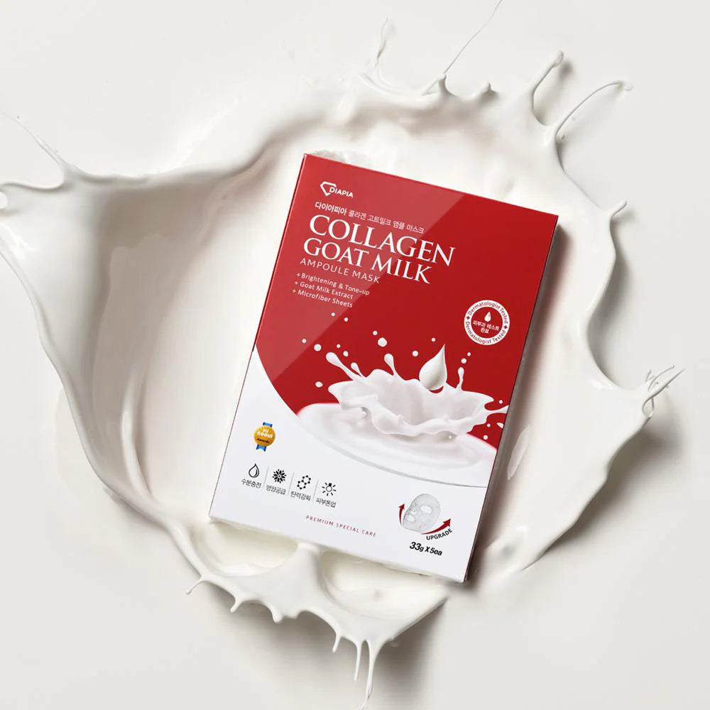 DIAPIA Collagen Goat Milk Ampoule Mask (1 pc) image 0