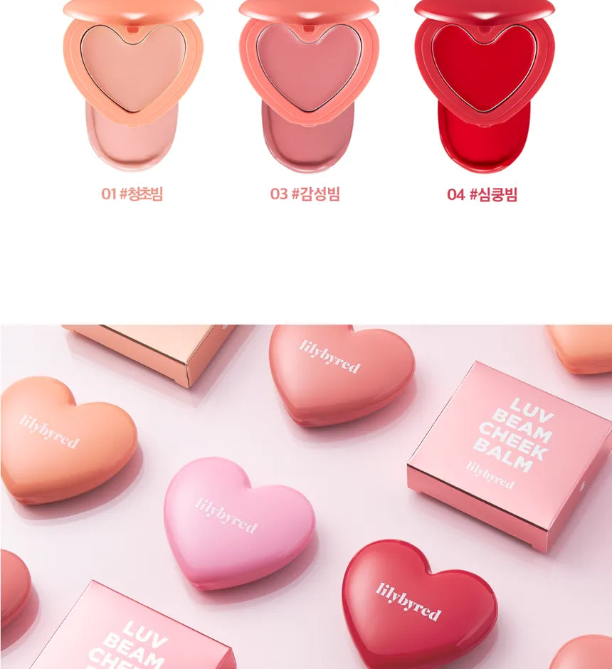 lilybyred - Luv Beam Cheek Balm Mini #02 Innocent Pink image 1